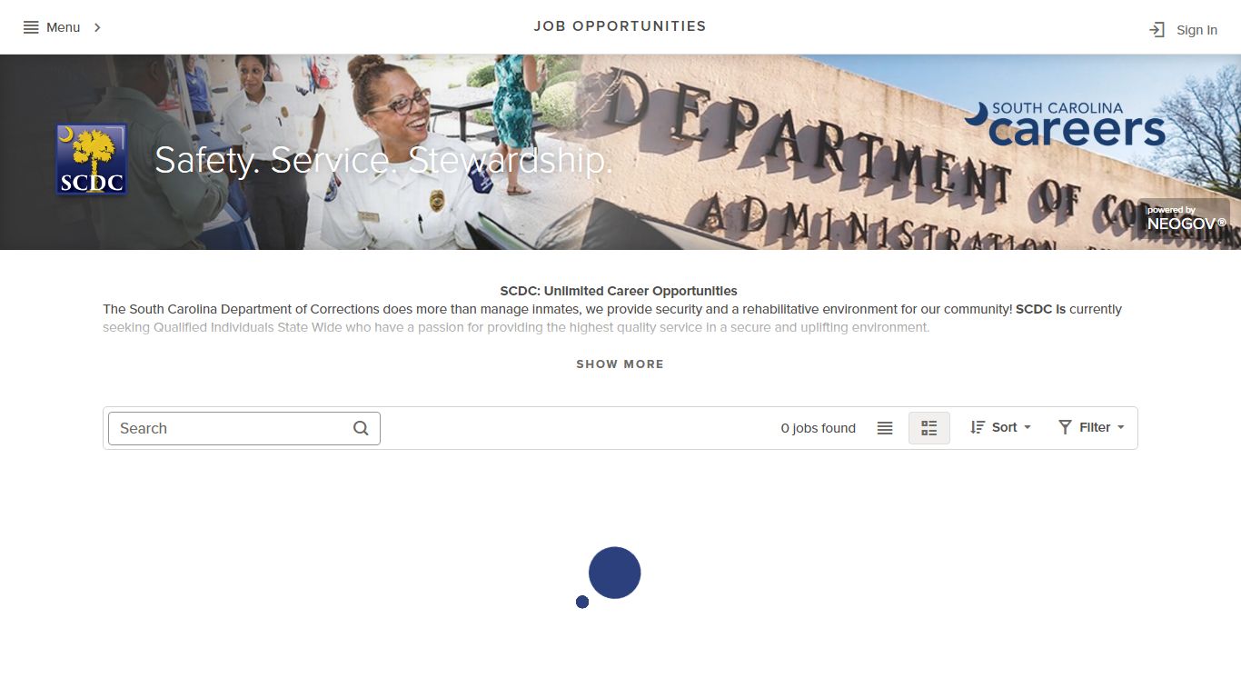Job Opportunities | Safety. Service. Stewardship. - GovernmentJobs.com
